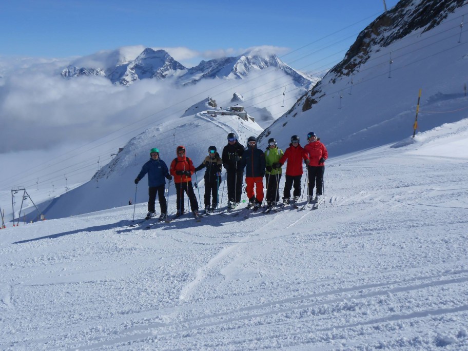 Group of skiers