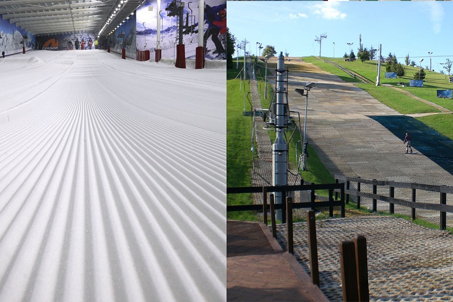 Hemel Ski Centre - a dry slope before The Snow Centre was built