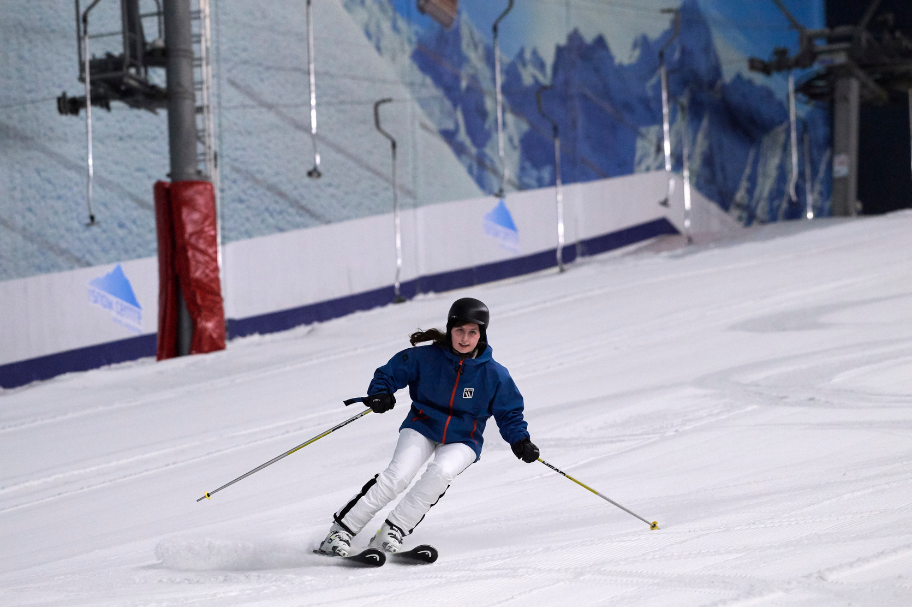 Group of skiers