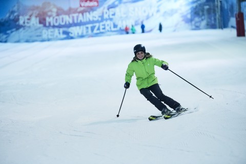 Parallel skier