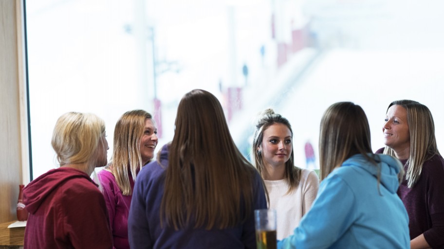 Social group at The Snow Centre