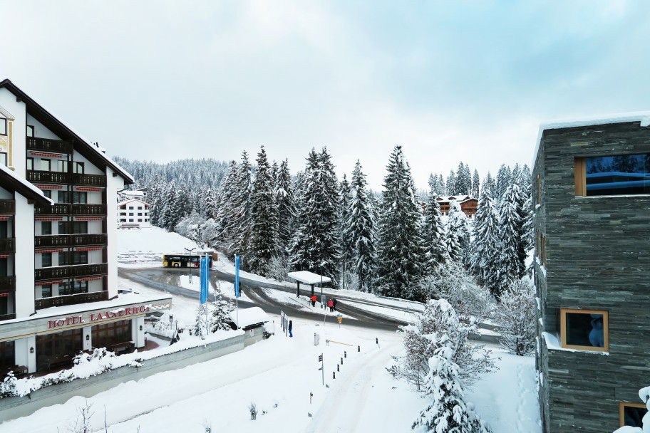 Snow is Falling in the Alps!